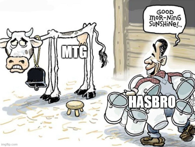 "Magic : L'Assemblée" la vache à lait de Hasbro