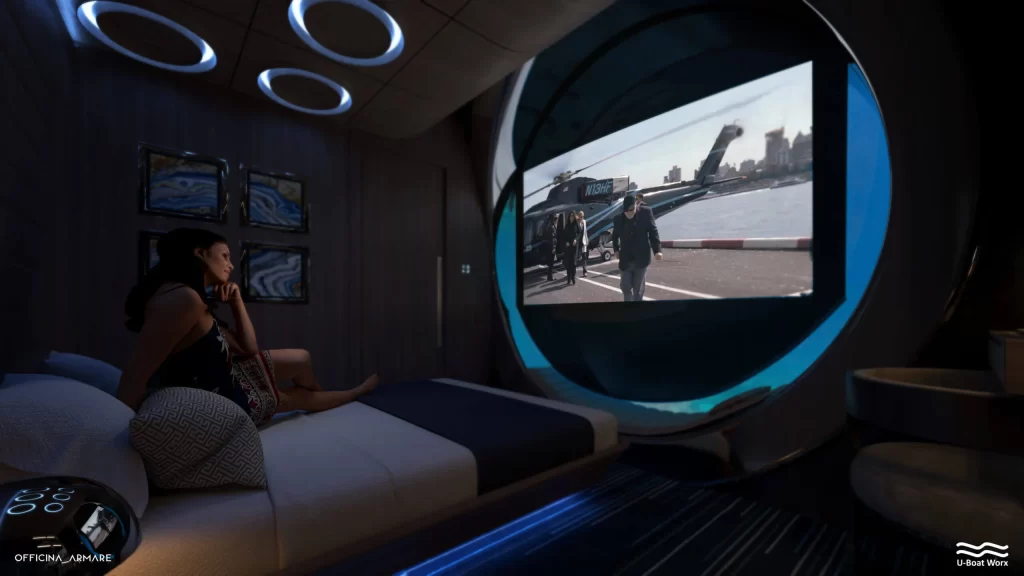 L'une des autres chambres du Nautilus de U-Boat Worx