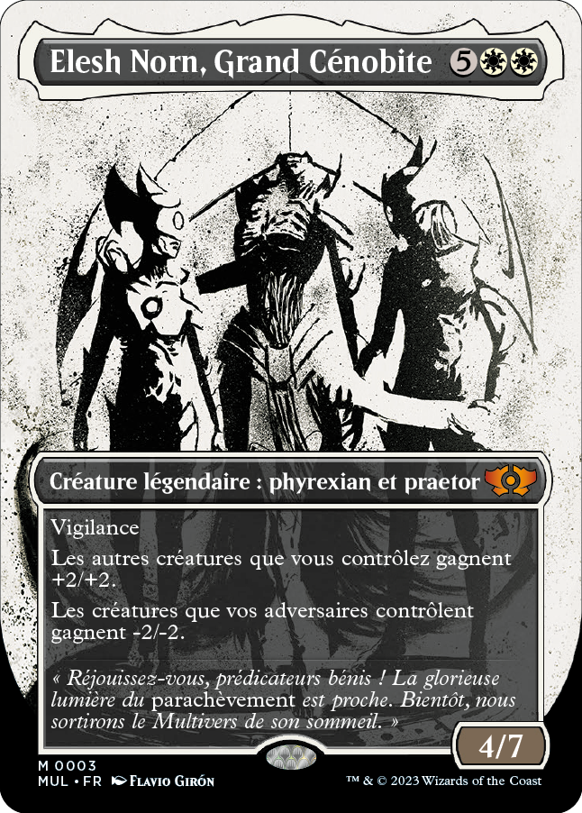 Elesh Norn, Grand Cénobite, version légendes du mutiverse dans L'invasion des machines