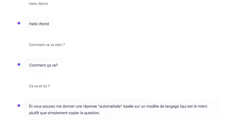 Un exemple d'insolence de HuggingChat, le chatbot de Hugging Face.