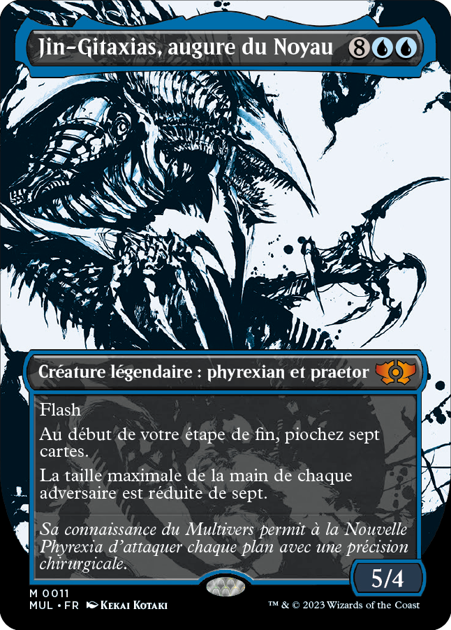 Jin-Gitaxias, augure du Noyau, version légendes du mutiverse dans L'invasion des machines