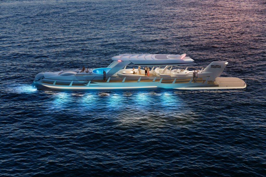 Le Nautilus de U-Boat Worx en surface.