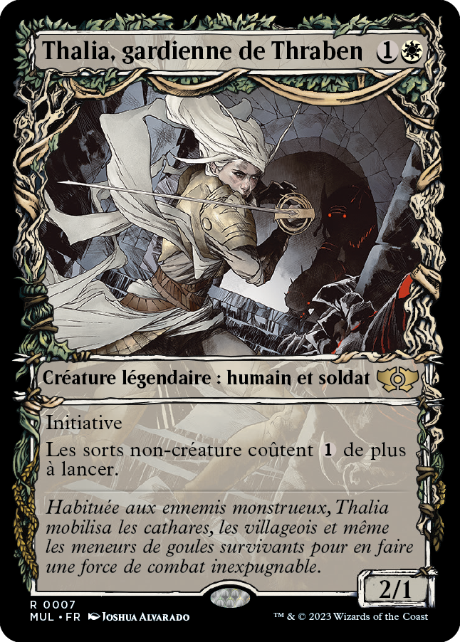 Thalia, gardienne de Thraben, version légendes du mutiverse dans L'invasion des machines