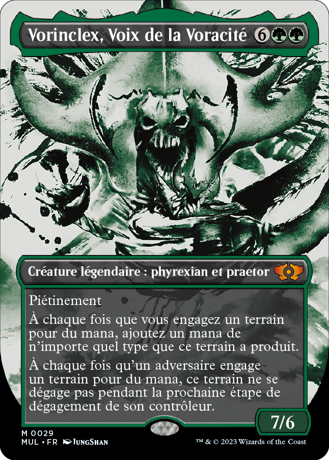 Vorinclex, Voix de la Voracité, version légendes du mutiverse dans L'invasion des machines
