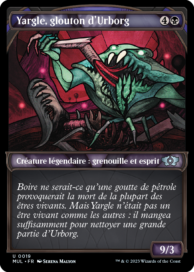 Yargle, glouton d'Urborg, version légendes du mutiverse dans L'invasion des machines