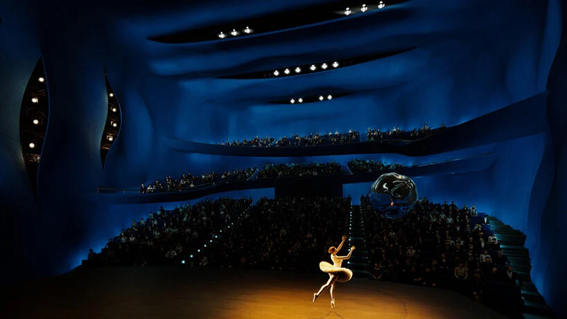 Le grand théâtre principal du Grand Théâtre de Yichang.