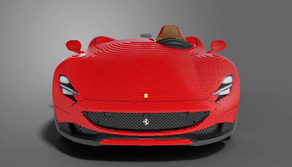 Ferrari Monza SP1 en Lego