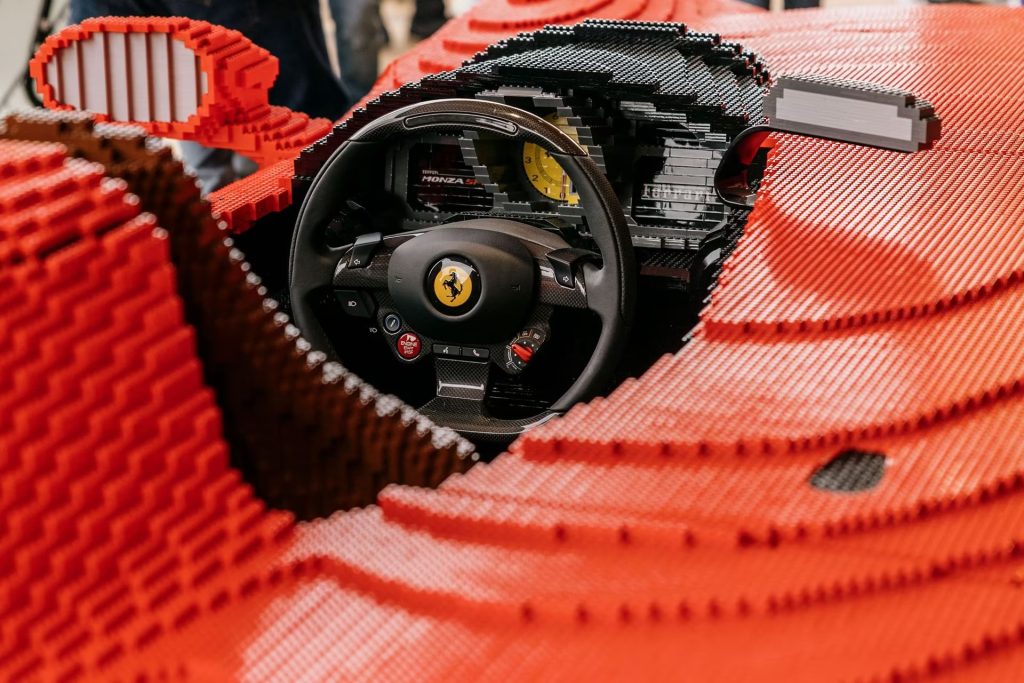 Ferrari Monza SP1 en Lego