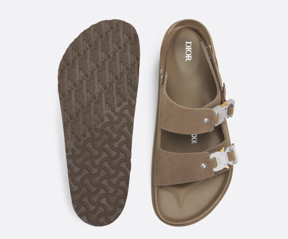 sandales Milano DIOR by BIRKENSTOCK kaki