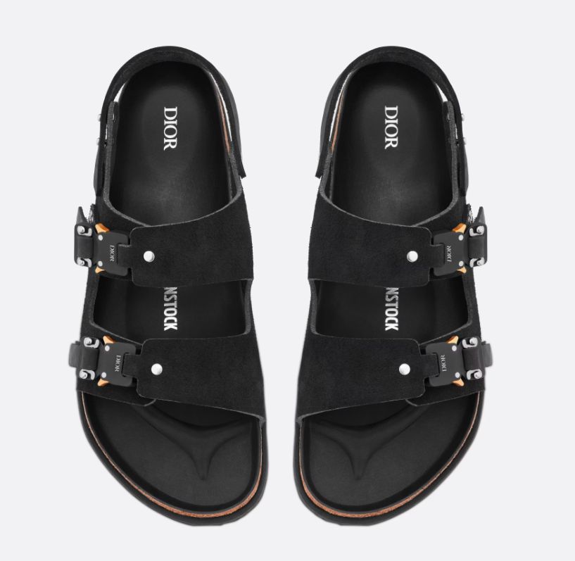 sandales Milano DIOR by BIRKENSTOCK noire