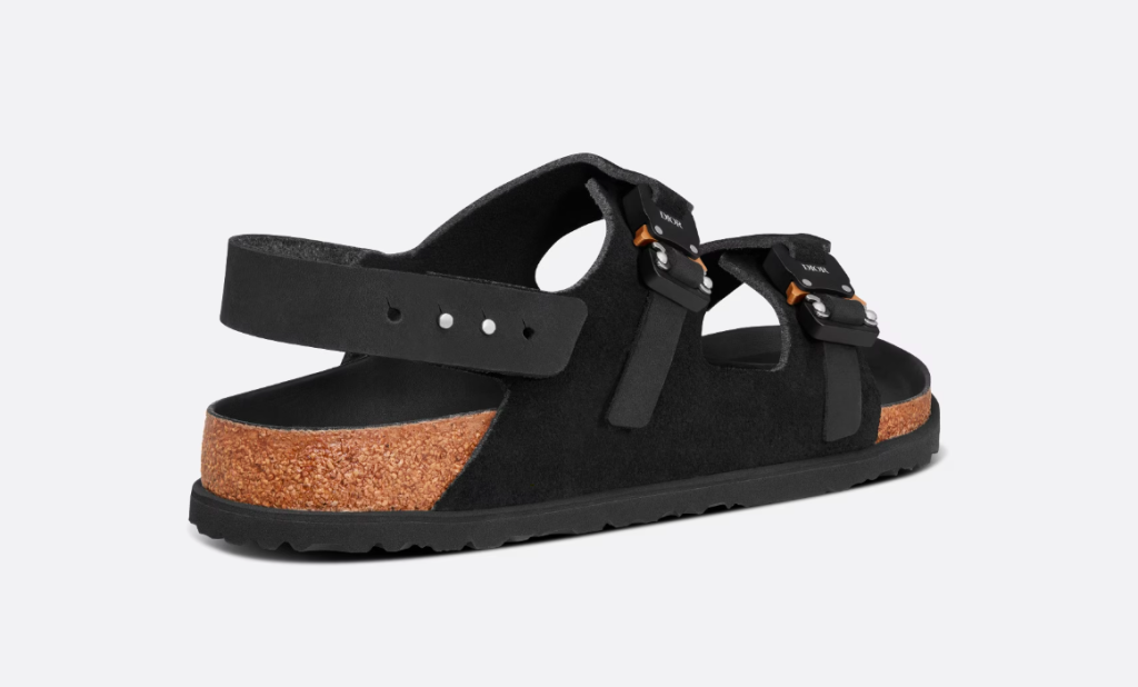 sandales Milano DIOR by BIRKENSTOCK noire