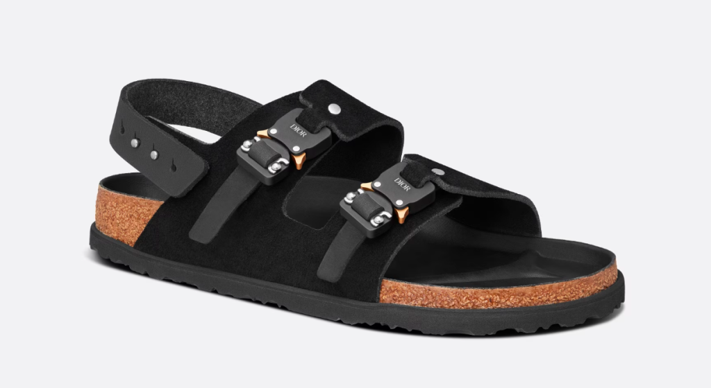 sandales Milano DIOR by BIRKENSTOCK noire
