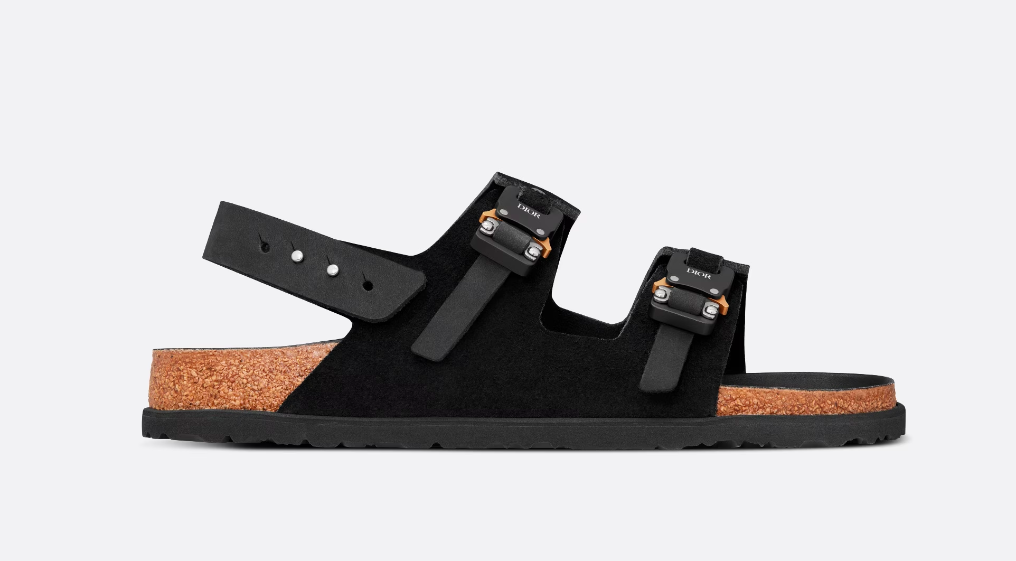 sandales Milano DIOR by BIRKENSTOCK noire