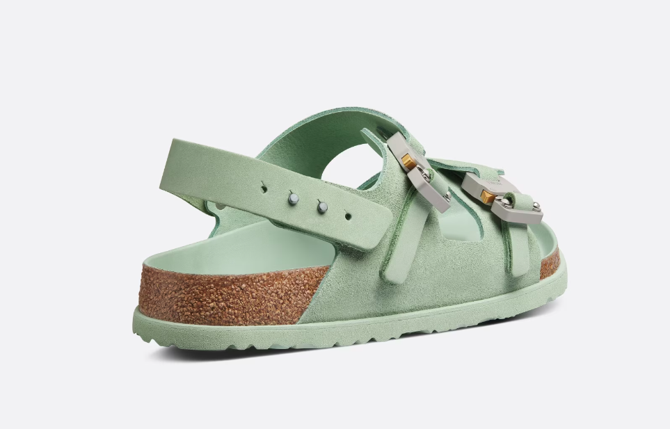sandales Milano DIOR by BIRKENSTOCK vert pastel