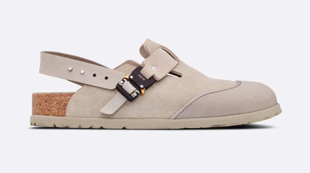 mules Tokio DIOR by BIRKENSTOCK greige
