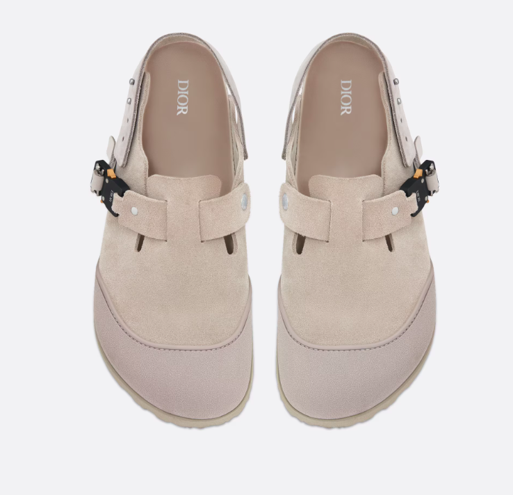 mules Tokio DIOR by BIRKENSTOCK greige
