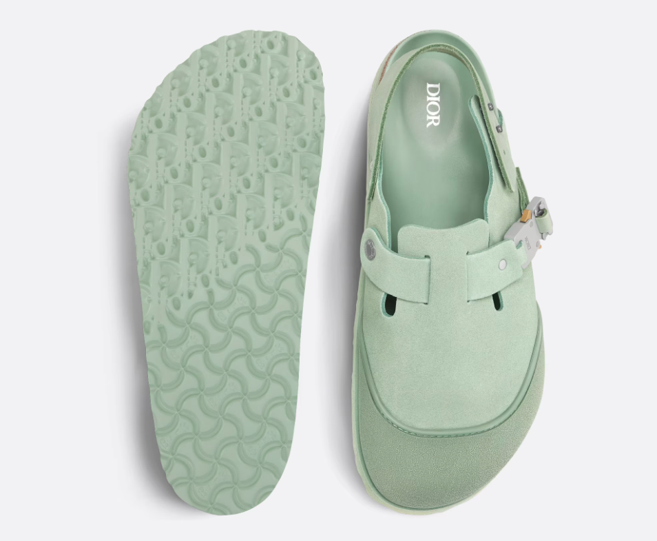 mules Tokio DIOR by BIRKENSTOCK vert