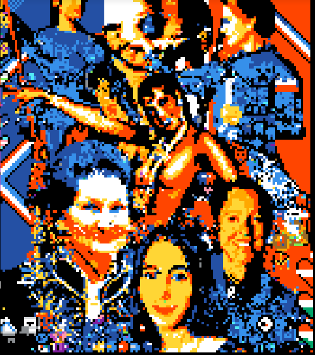 Shaïna dans la Pixel War 2023