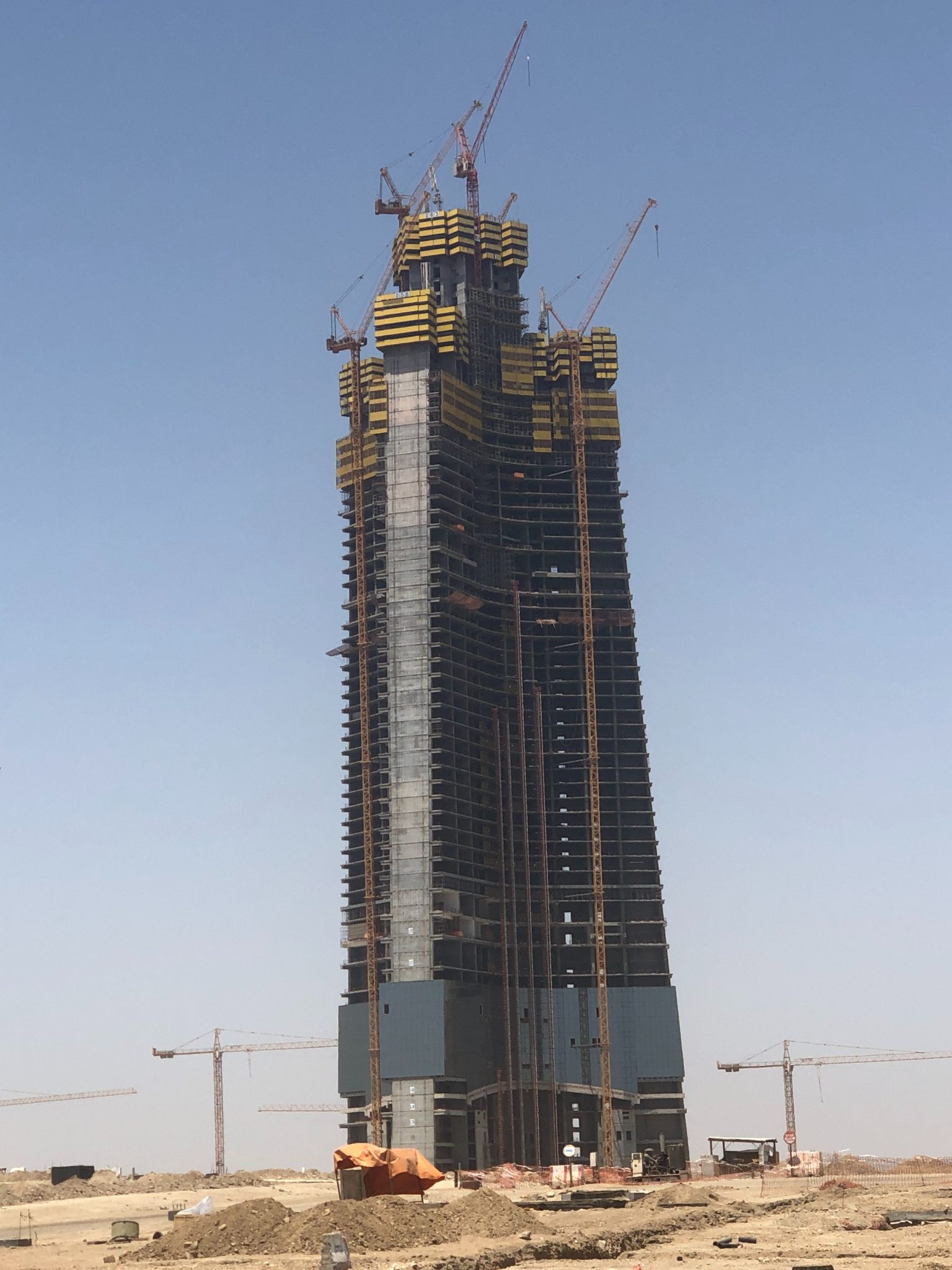 Le chantier de la Jeddah Tower a repris en janvier 2025 — free download