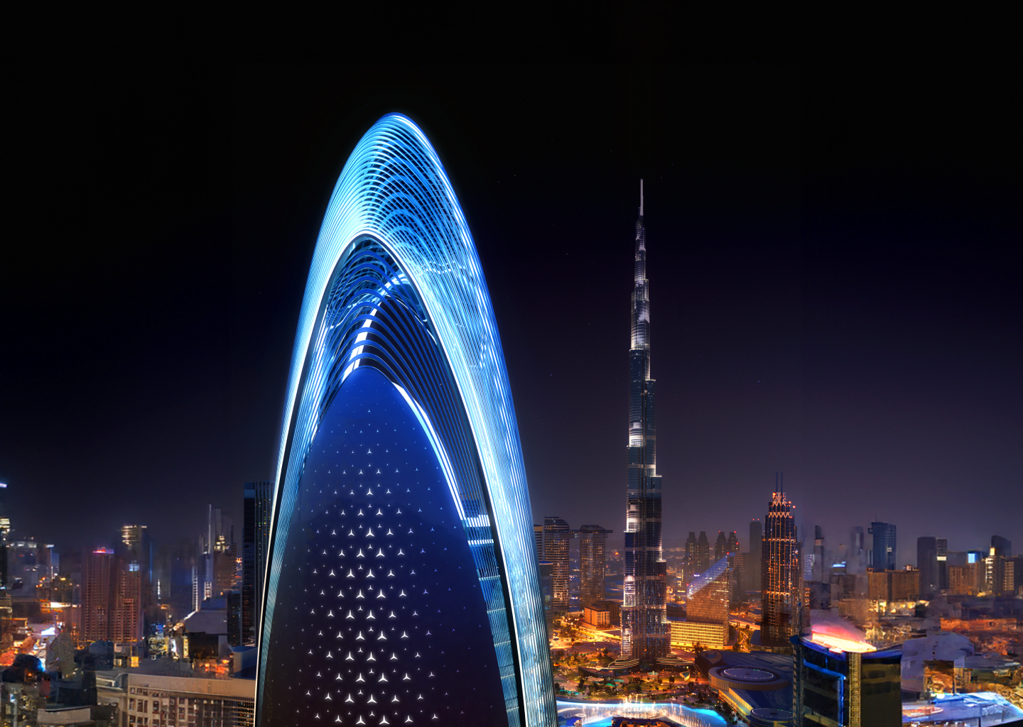Premières informations sur la tour Mercedes qui va être construite à Dubai