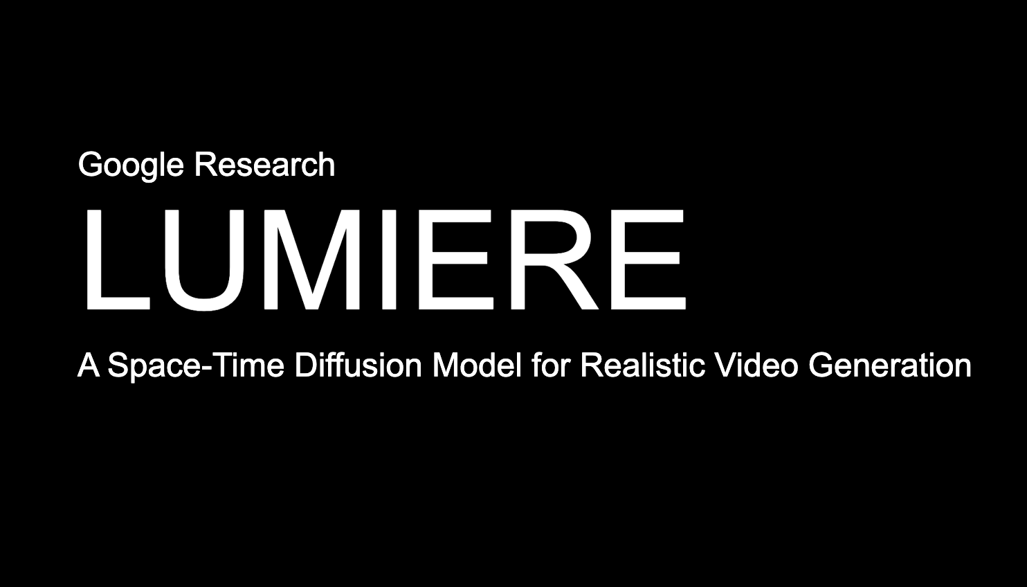 Google Research dévoile Lumiere, une IA dédiée à la vidéo