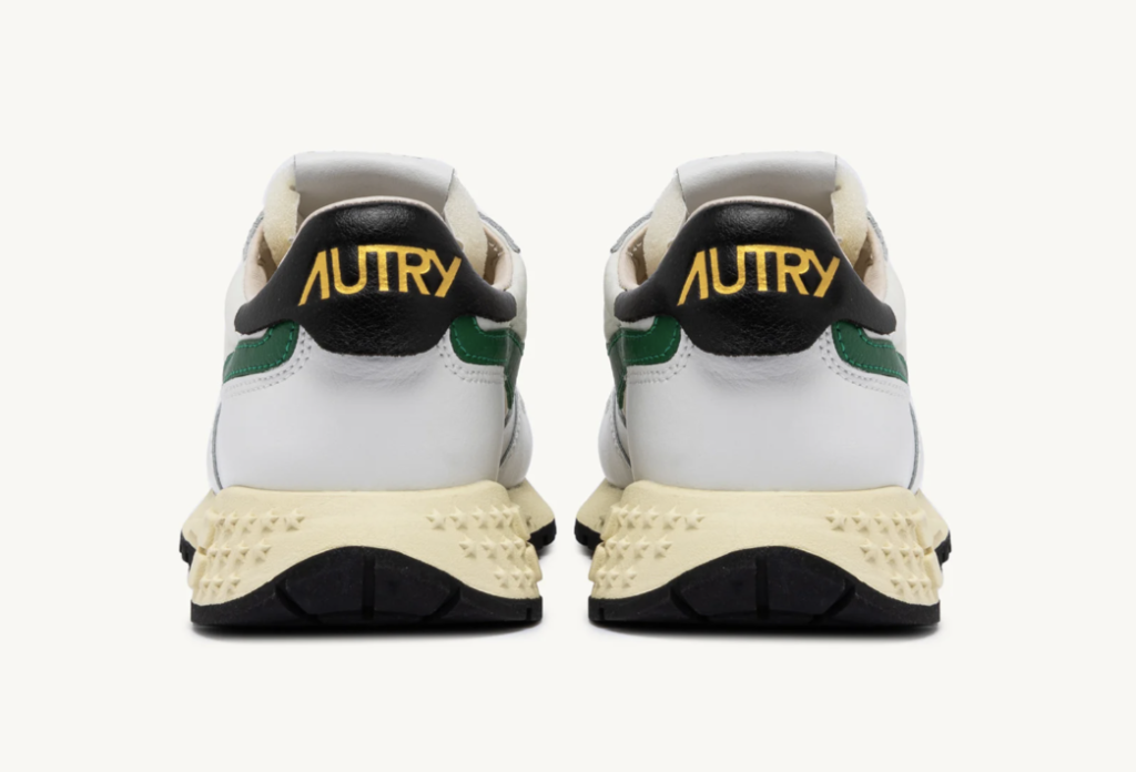 L'arrière de la Autry Reelwind verte