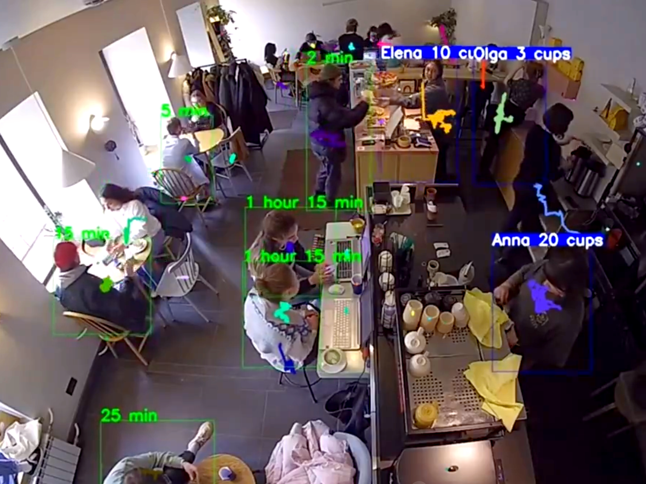 Un café traque ses employés et ses clients avec une IA