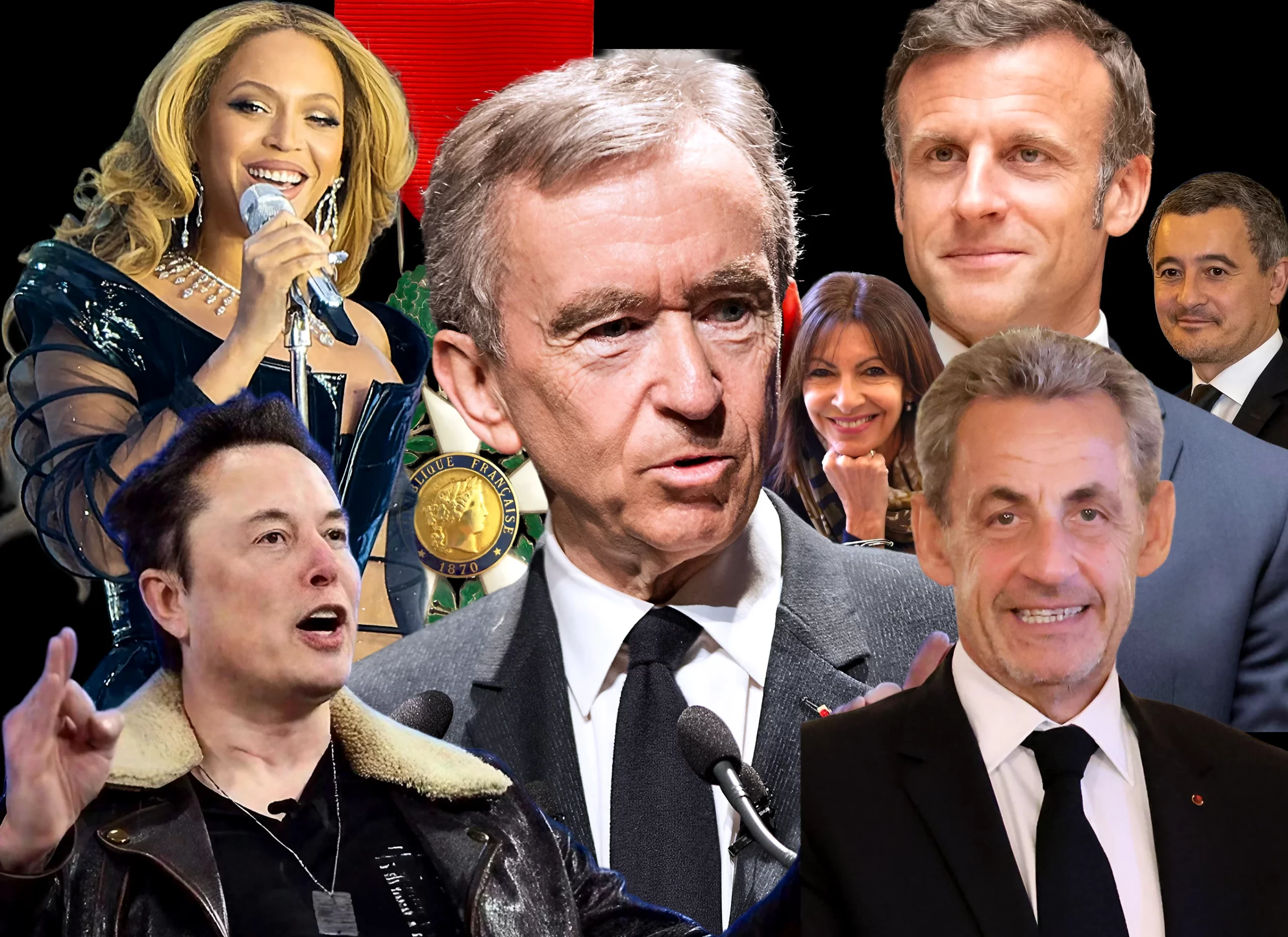Musk, Sarkozy, Beyoncé… à l’Elysée pour la Légion d’honneur de Bernard Arnault