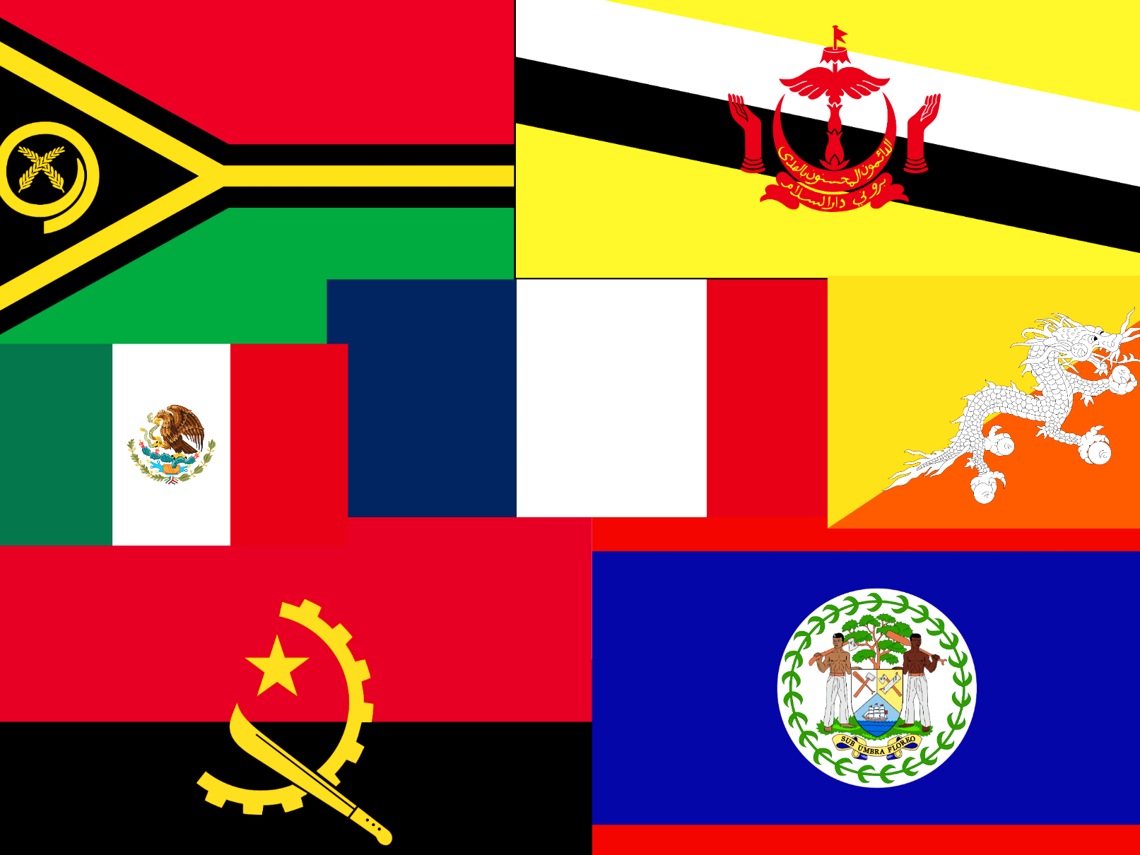 12 magnifiques drapeaux méconnus
