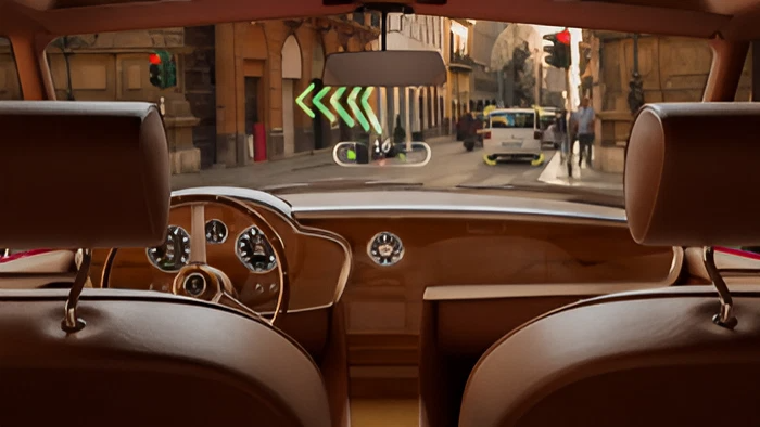 Intérieur de la Model 01 de Olympian Motors