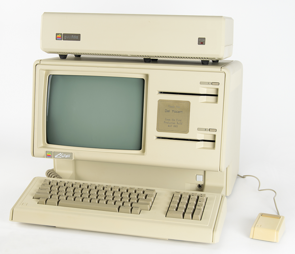 Un ordinateur un Apple Lisa sorti en 1984 en état de marche.