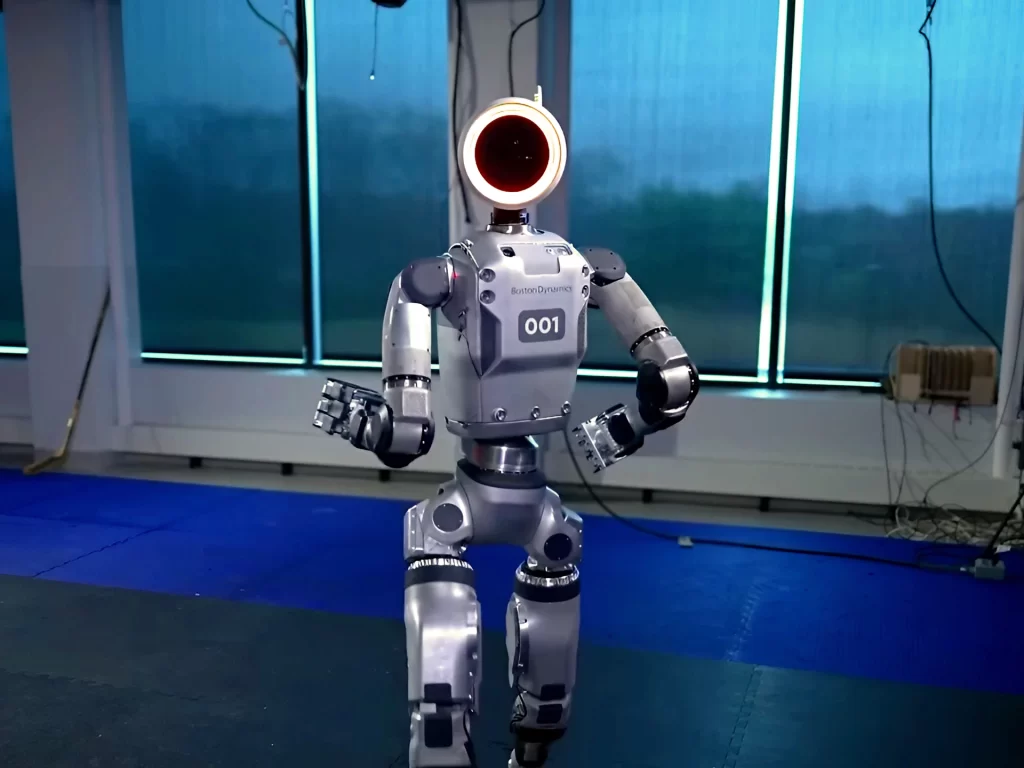 Le tout nouveau robot Atlas présenté par Boston Dynamics.