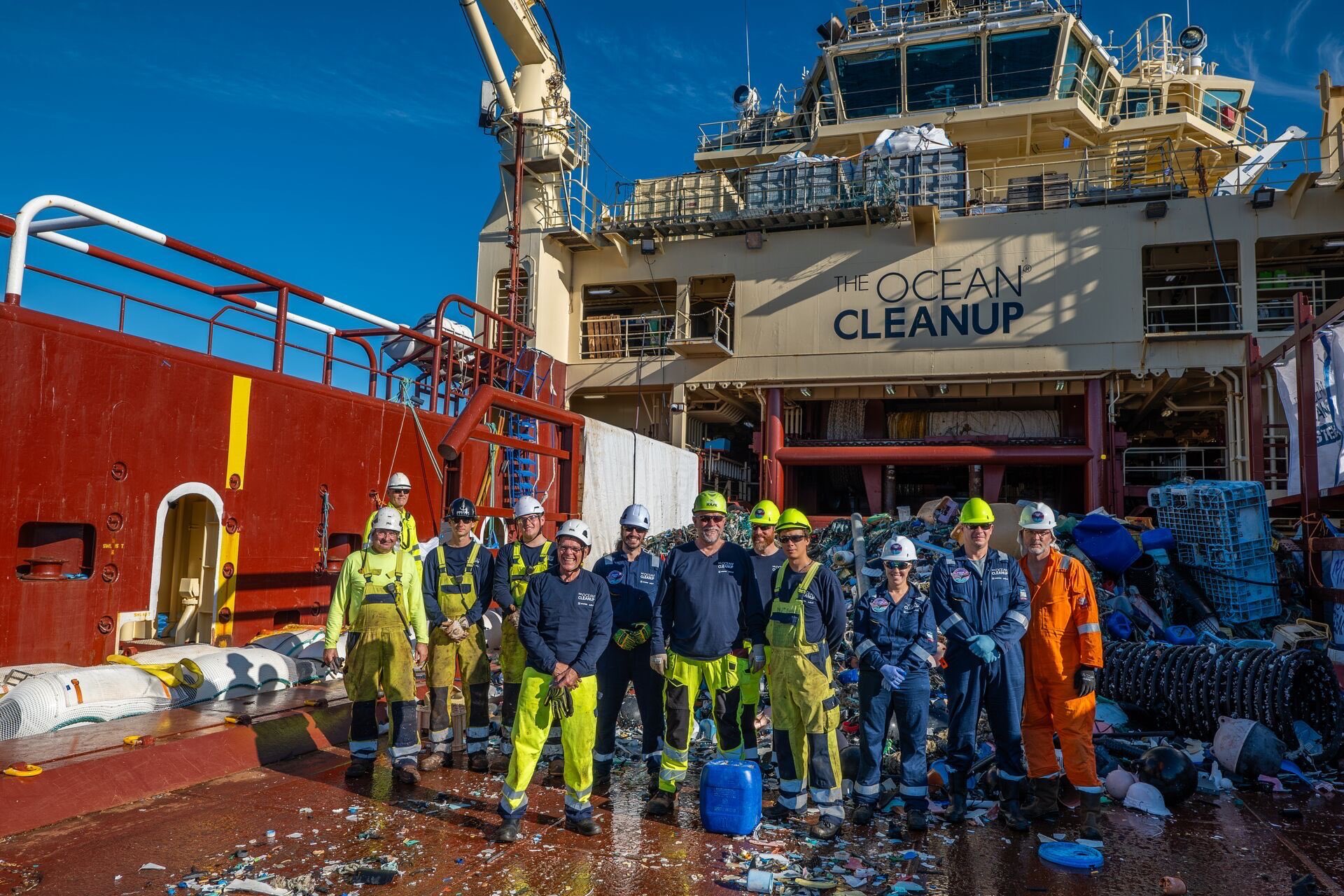 En 5 ans, Ocean Cleanup a récolté 9 millions de kilos de plastique
