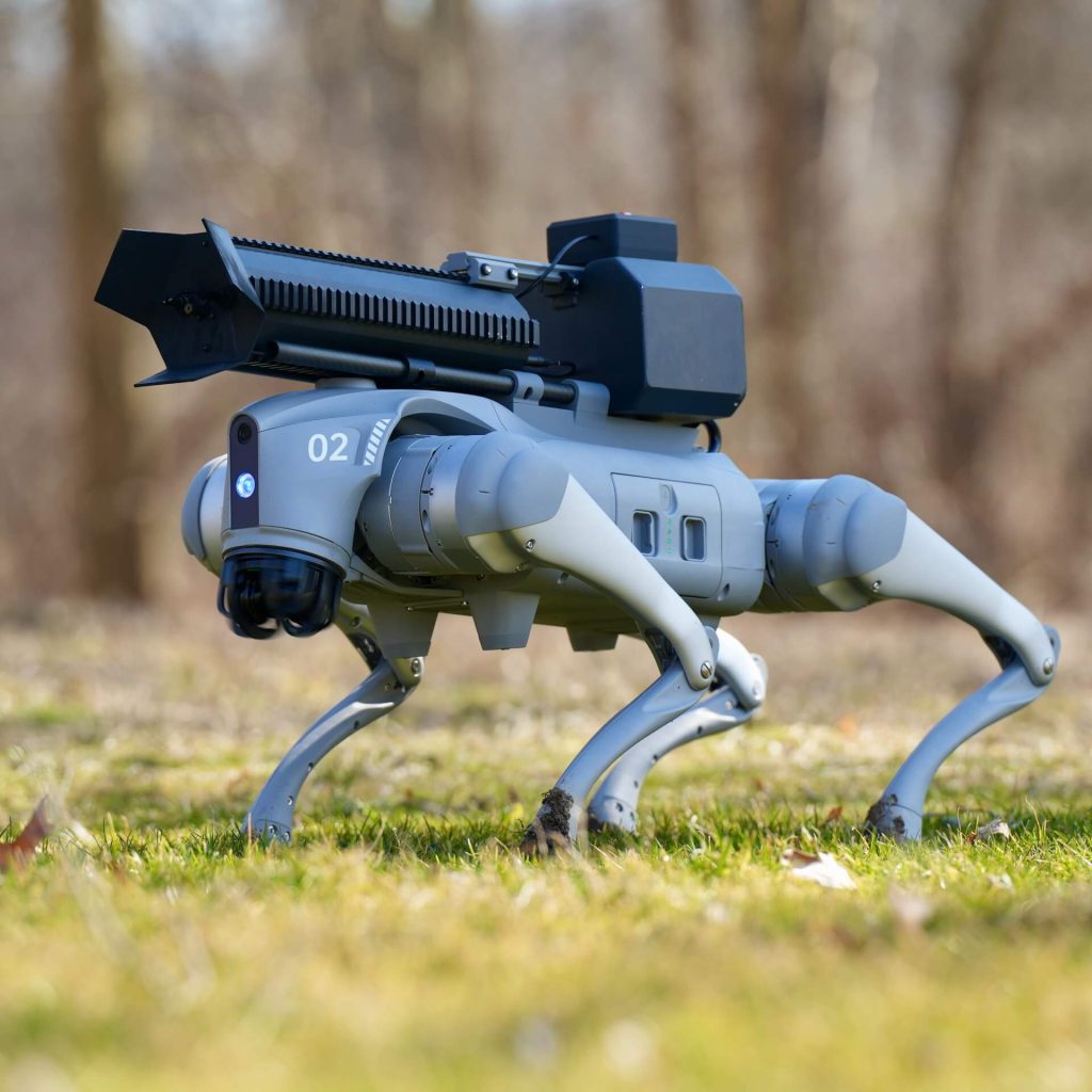 Le chien-robot Thermonator.