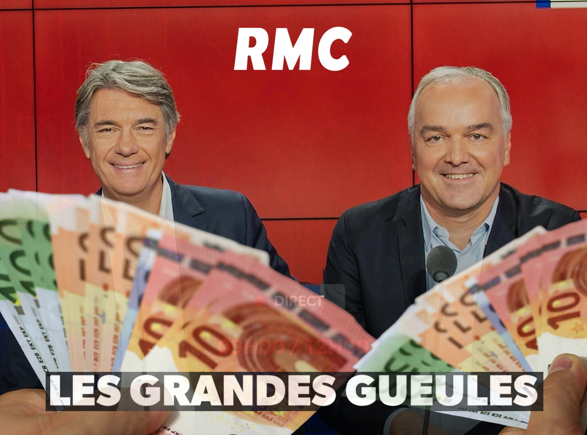 Voici combien gagnent les chroniqueurs des Grandes Gueules sur RMC